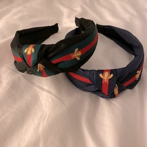 Faux Gucci bumblebee headbands